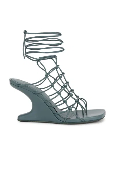 Rick Owens Web Cantilever Sandal In Mouthwash
