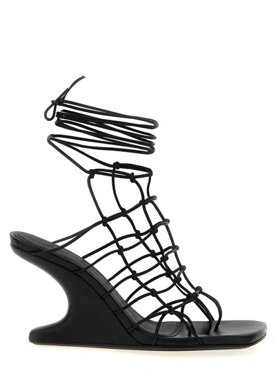 Rick Owens Web Cantilever Sandals