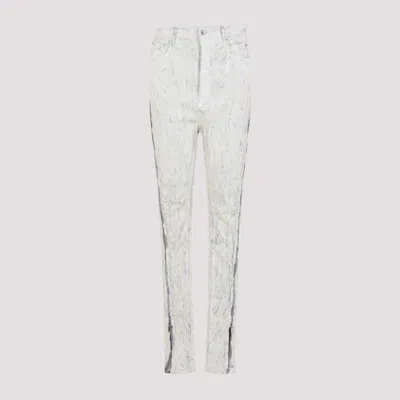 RICK OWENS WHITE BOLAN BANANA JEANS