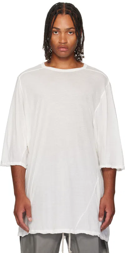 Rick Owens White Concordians Jumbo S/s T-shirt