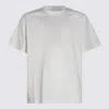 Rick Owens Open-necked Black Shirt In Beige