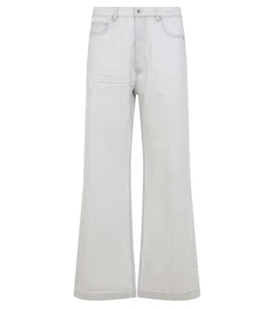 Rick Owens White High Rise Jeans