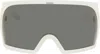 Rick Owens White Hollywood Kriester Sunglasses In 0109 Transparent/bla