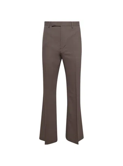 Rick Owens Wide Astaires Pants Dust In Neutrals