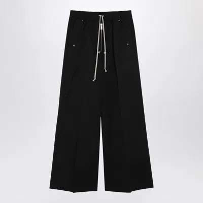 Rick Owens Wide Bela Black Trousers