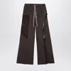 Rick Owens Wide Cargo Trousers For Men