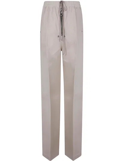 Rick Owens Wide Bela Pants In Gray