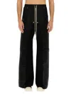 Rick Owens Wide Bela Pants In Black