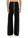 Rick Owens Wide Bela Pants In Black