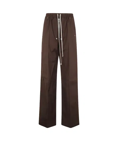 Rick Owens Wide Bela Pants In Black