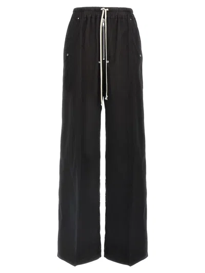 Rick Owens 'wide Bela' Pants In Black