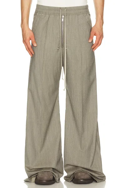 Rick Owens Wide Bela Pants In Gray