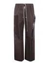 Rick Owens Wide Bela Pants Clothing In Grey