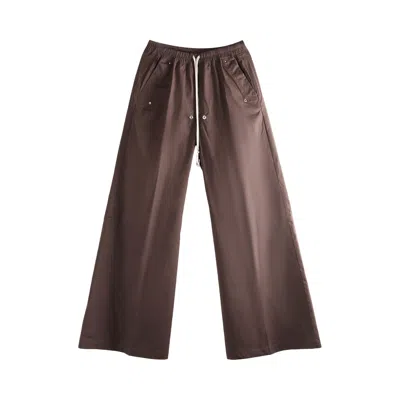 Pre-owned Rick Owens Wide Bela Pants 'macassar' | Brown | Men's Size 50