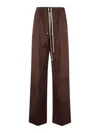 Rick Owens Wide Bela Pants In Red