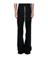 Rick Owens Men Wide Bela Pants In Black