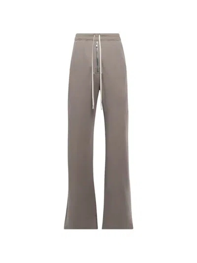 Rick Owens Wide Bela Trousers In Neutral