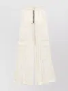 Rick Owens Wide-leg Cupro Trousers Cargo Pockets