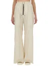 Rick Owens Trousers Wide Leg Elastic Waistband