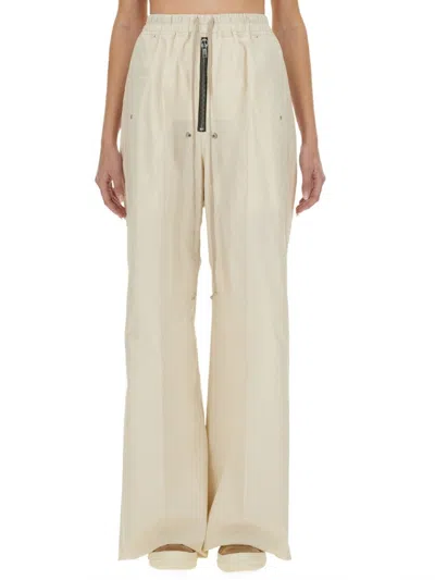 RICK OWENS WIDE LEG PANTS