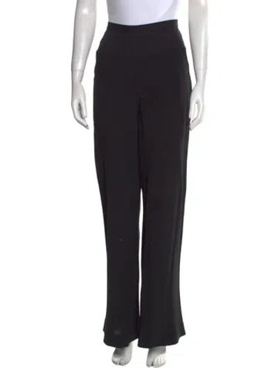 Pre-owned Rick Owens Wide Leg Pants In Black