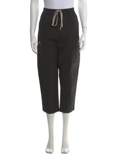 Pre-owned Rick Owens Wide Leg Pants In Black