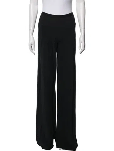 Pre-owned Rick Owens Wide Leg Pants In Black