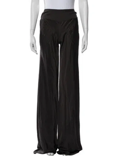 Pre-owned Rick Owens Wide Leg Pants In Brown