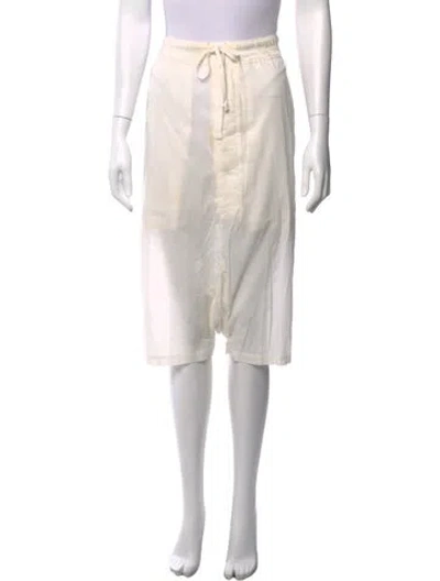 Pre-owned Rick Owens Wide Leg Pants In Gray