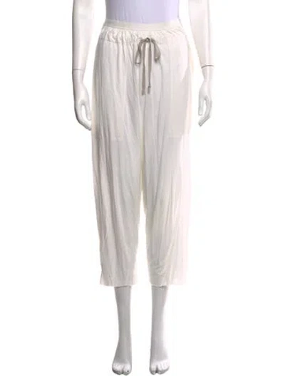 Pre-owned Rick Owens Wide Leg Pants In Grey
