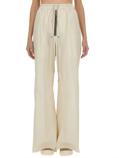 RICK OWENS WIDE LEG PANTS