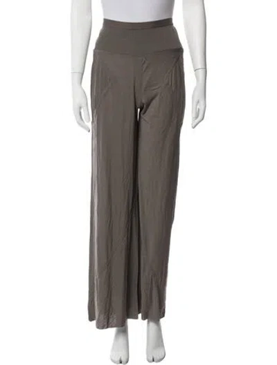 Pre-owned Rick Owens Wide Leg Pants W/ Tags In Neutrals