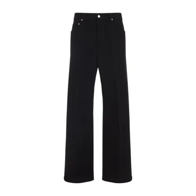 Rick Owens Wide-leg Pants With Classic Five-pocket Design And High Waist