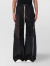 Rick Owens Wide-leg Trousers With High Waist And Utility Pockets