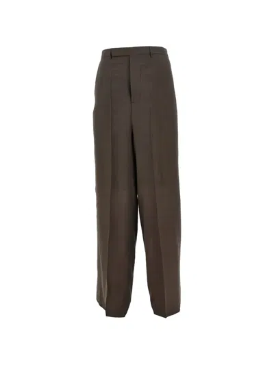 Rick Owens Casual Pants With Belt Loops In Nude