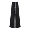 Rick Owens Wide-leg Trousers With Flap Pockets In Black