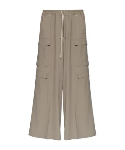 Rick Owens Wide-leg Casual Pants In Brown