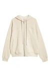 Rick Owens Hooded Cotton Windbreaker With All-over Paneled Construction In Multi