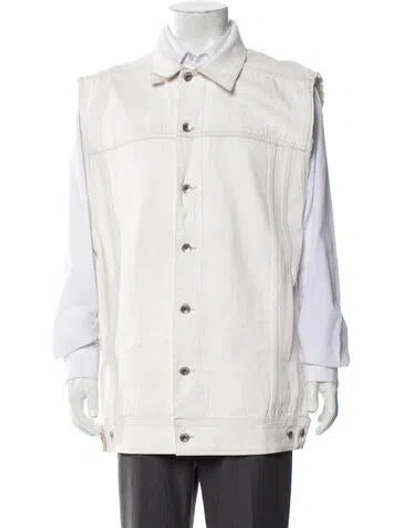 Pre-owned Rick Owens Windbreaker In Neutral