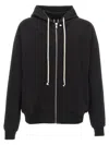 Rick Owens Windbreaker Sweatshirt Black In Black