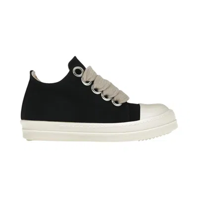Pre-owned Rick Owens Wmns Concordians Drkshdw Jumbo Lace Low 'black Milk' | Women's Size 38