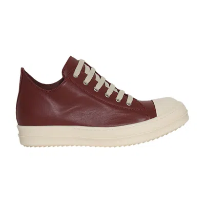 Pre-owned Rick Owens Wmns Concordians Low 'rosewood' | Red | Women's Size 41