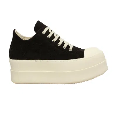 Pre-owned Rick Owens Wmns Drkshdw Double Bumper Low 'black Milk' | Women's Size 39.5
