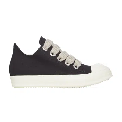 Pre-owned Rick Owens Wmns Drkshdw Scarpe Denim Jumbolace Low 'black Milk' | Women's Size 36