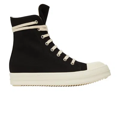 Pre-owned Rick Owens Wmns Drkshdw Strobe Cotton Denim High 'black Milk' | Women's Size 37