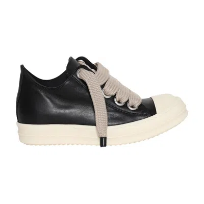 Pre-owned Rick Owens Wmns Jumblolace Sneaks Low 'black Milk' | Women's Size 37