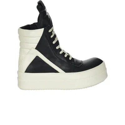 Pre-owned Rick Owens Wmns Mega Bumper Geobasket Sneaker 'black Milk' | Women's Size 36
