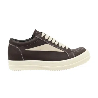 Pre-owned Rick Owens Wmns Porterville Vintage Low 'dark Dust Milk' | Grey | Women's Size 35 In Gray