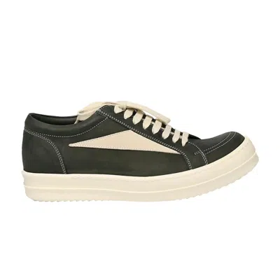 Pre-owned Rick Owens Wmns Porterville Vintage Low 'forest Milk' | Green | Women's Size 37