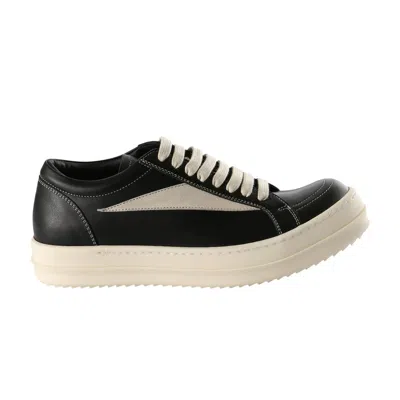 Pre-owned Rick Owens Wmns Vintage Sneaker 'black Milk' | Women's Size 39